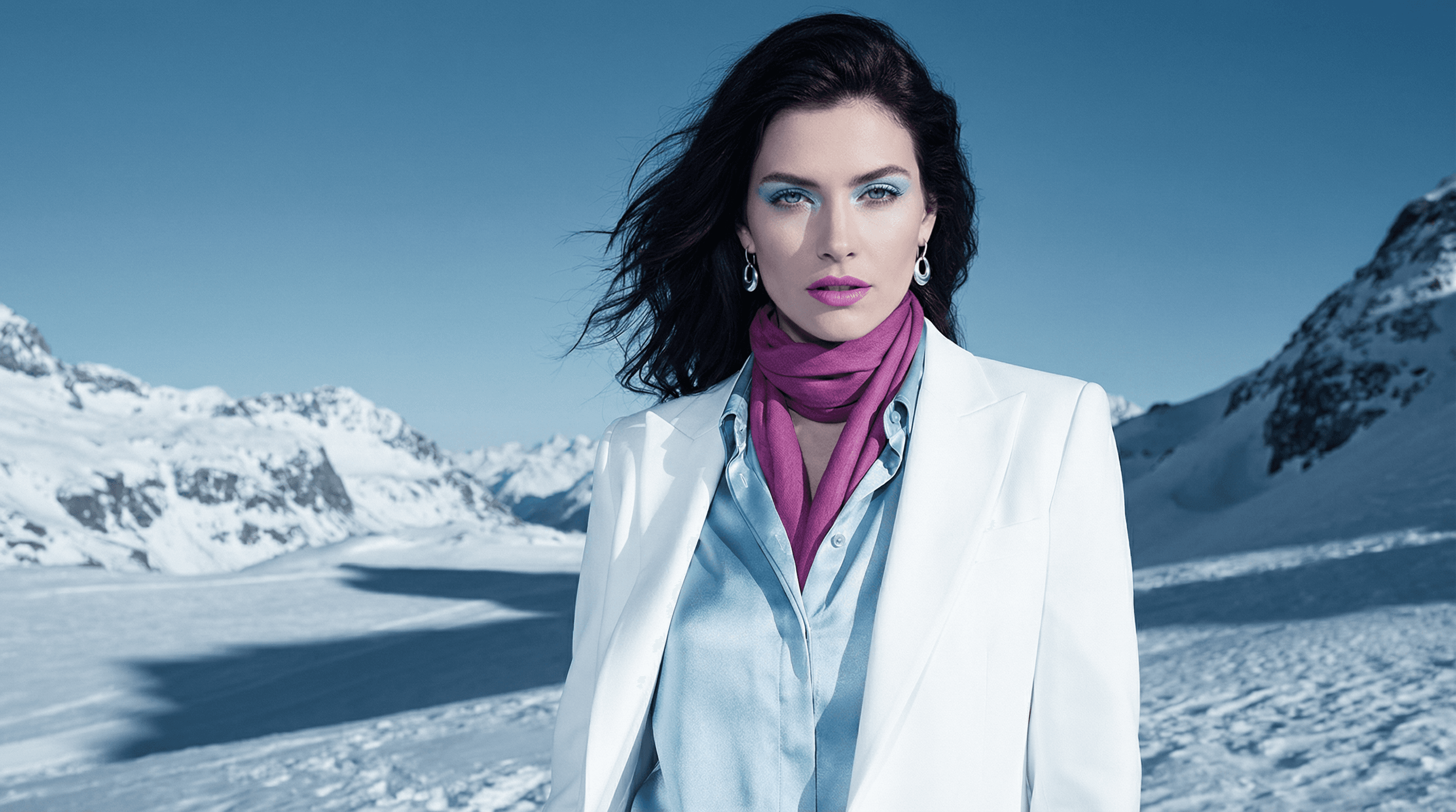 Cool Winter makeup inspiration