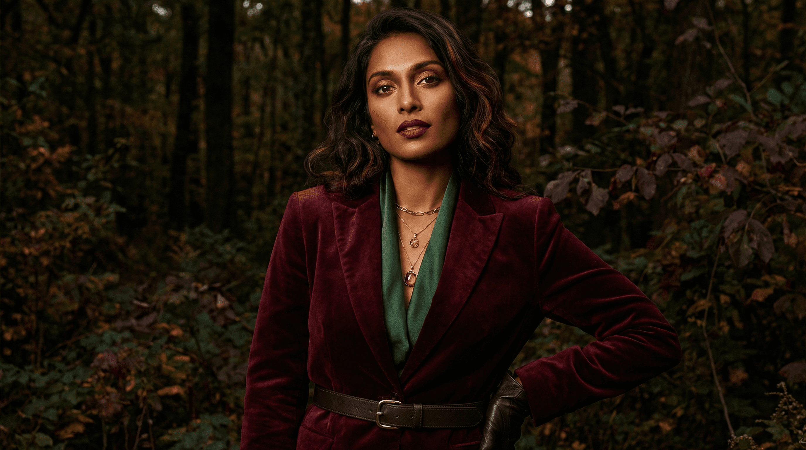 Deep Autumn makeup inspiration